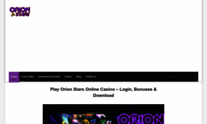 Orionstarsonline.net thumbnail