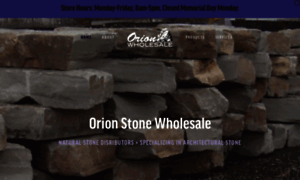 Orionstonewholesale.com thumbnail