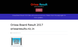 Orissa.nicresults.in thumbnail