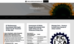 Orissajobs123.wordpress.com thumbnail