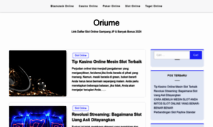 Oriume.com thumbnail