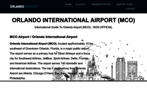 Orlando-international-airport.com thumbnail