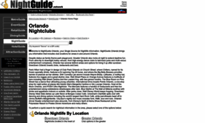 Orlando.nightguide.com thumbnail