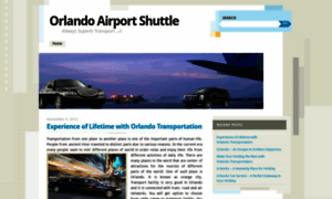 Orlandoairportshuttle.wordpress.com thumbnail