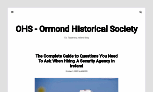 Ormondhistory.ie thumbnail