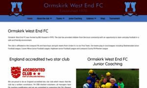 Ormskirkwestendfc.co.uk thumbnail