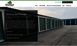 Oronocoselfstorage.storageunitsoftware.com thumbnail