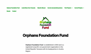 Orphansfoundationfund.org thumbnail