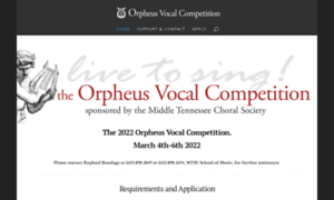 Orpheusvocal.com thumbnail