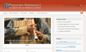 Orquestasanssouci.com.ar thumbnail