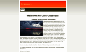 Orrsoutdoors.weebly.com thumbnail