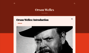 Orsonwelles.org thumbnail