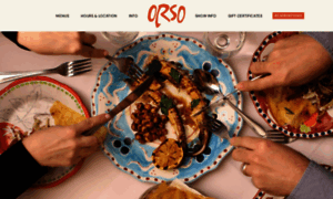 Orsorestaurant.com thumbnail