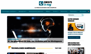 Orsys-lemag.com thumbnail