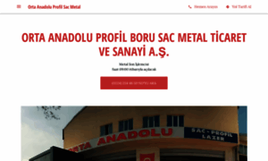 Orta-anadolu-profil-sac-metal.business.site thumbnail