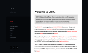 Ortc.org thumbnail