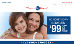 Ortho.westerndental.com thumbnail