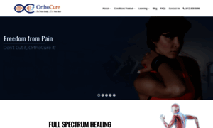 Orthocureclinic.com thumbnail