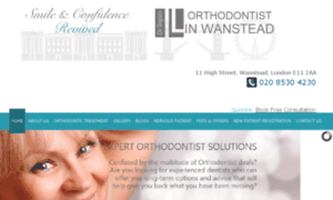 Orthodontistinwanstead.co.uk thumbnail