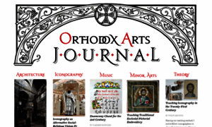 Orthodoxartsjournal.org thumbnail