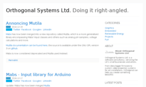 Orthogonal-systems.co.uk thumbnail