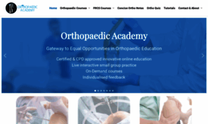 Orthopaedicacademy.co.uk thumbnail