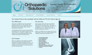 Orthopaedicsolutionsmd.com thumbnail