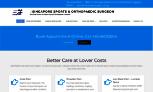Orthopaedicsurgeon.com.sg thumbnail