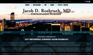 Orthopaedicsurgerynyc.com thumbnail