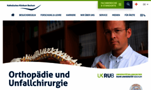 Orthopaedie.klinikum-bochum.de thumbnail