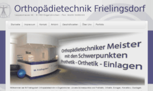 Orthopaedietechnik-frielingsdorf.de thumbnail
