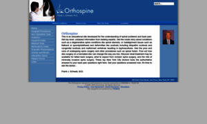 Orthospine.com thumbnail