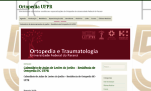 Ortopediaufpr.com.br thumbnail