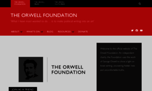 Orwellfoundation.com thumbnail