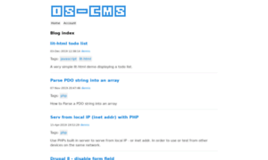 Os-cms.net thumbnail