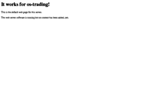 Os-trading.net thumbnail