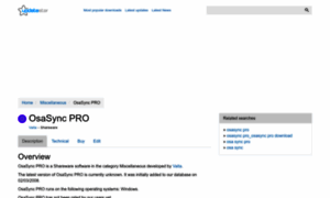 Osasync-pro.updatestar.com thumbnail