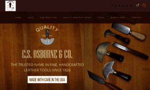 Osborneleathertools.com thumbnail