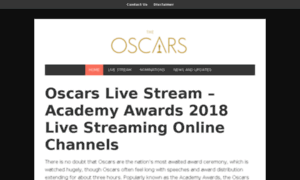 Oscars2018updates.com thumbnail