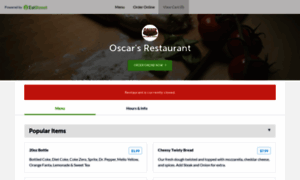 Oscarsrestaurant-knoxville.com thumbnail