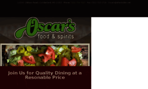 Oscarsrestaurant.net thumbnail