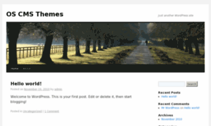 Oscmsthemes.com thumbnail