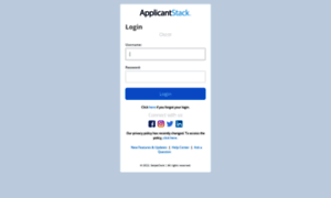 Oscor.applicantstack.com thumbnail