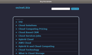 Osinet.biz thumbnail