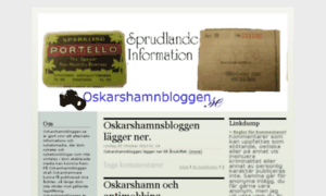 Oskarshamnbloggen.se thumbnail