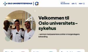 Oslo-universitetssykehus.no thumbnail