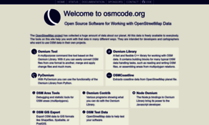 Osmcode.org thumbnail