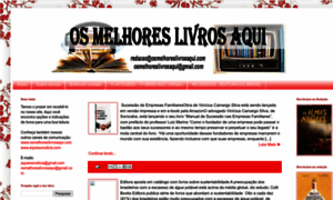 Osmelhoreslivrosaqui.com thumbnail