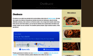 Osobuco.info thumbnail