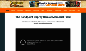Ospreys.sandpointonline.com thumbnail